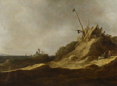 Dune Landscape by Jan Josephsz van Goyen